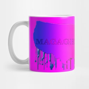 Magagenta - Wording on Map Mug